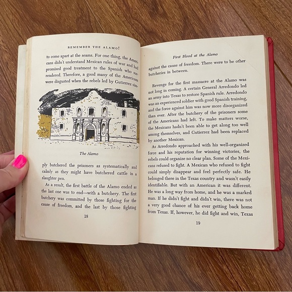 Vintage Remember The Alamo! Book - Picture 8 of 8